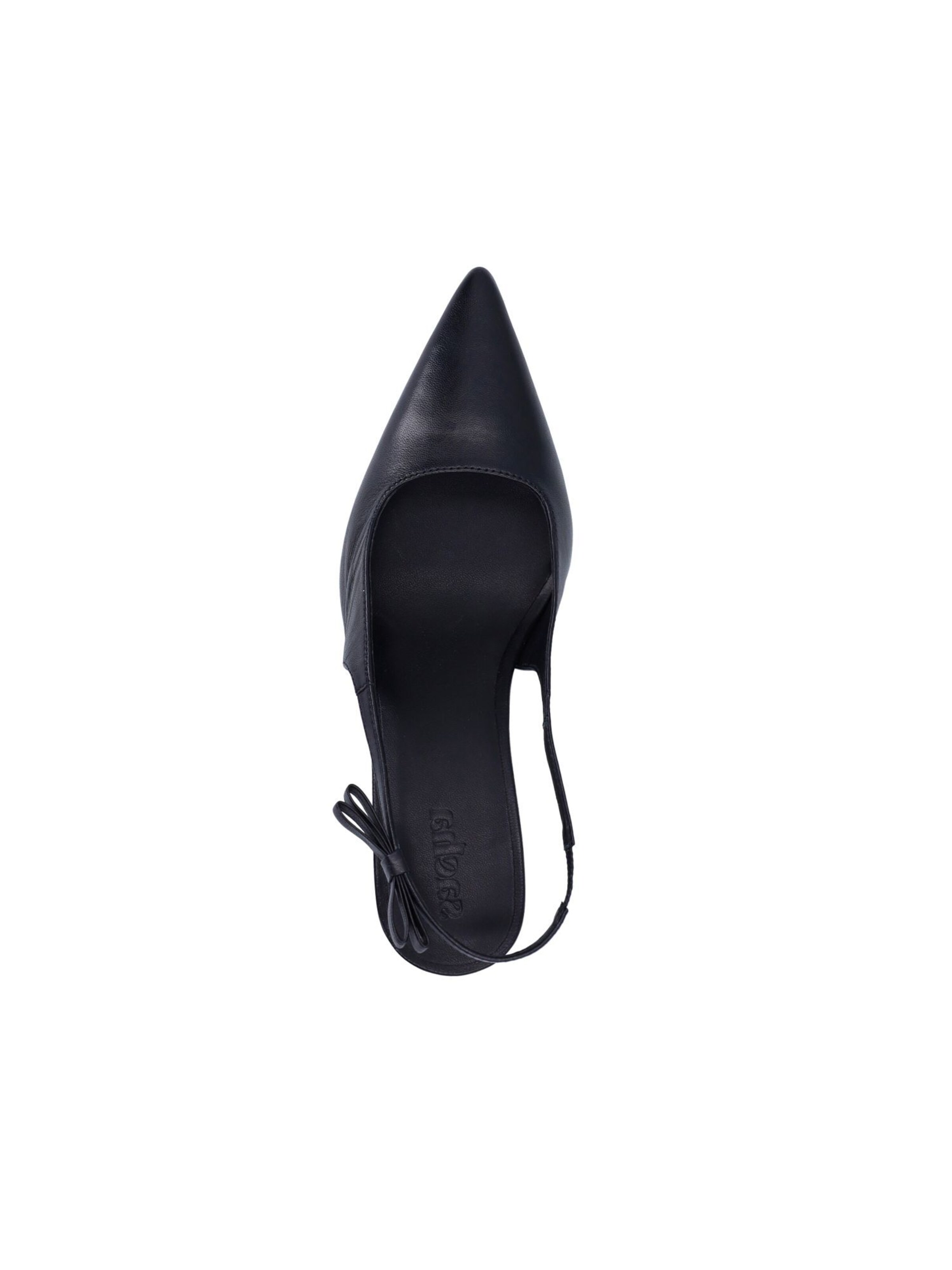 Escarpins à bride arrière SACHA en noir