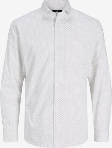 Chemise JACK & JONES en blanc : devant