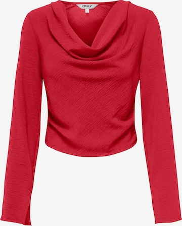 T-shirt ONLY en rouge : devant