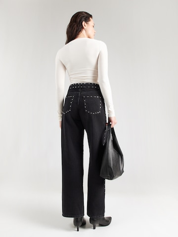 Wide leg Jeans 'ONLHOPE' di ONLY in nero