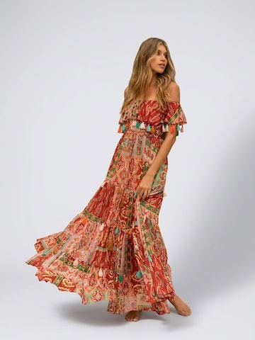 Robe 'Robe Longue Liliana' Miss June en mélange de couleurs