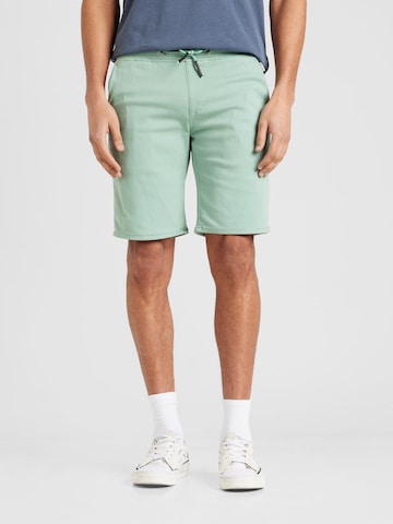 BLEND Regular Shorts in Grün: predná strana