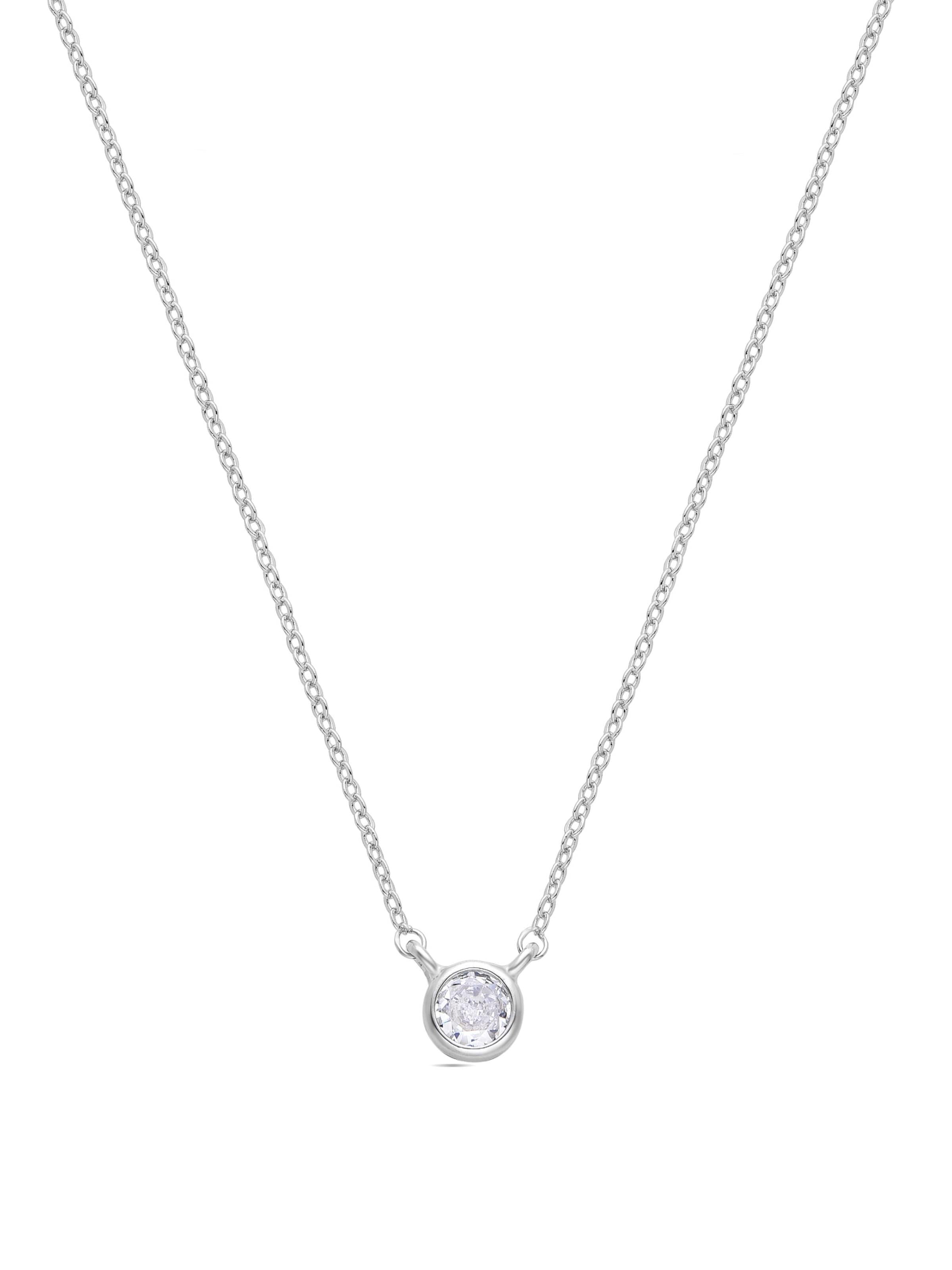 Luxenter Kette 'Akele'‌‌‌‌‌‌‌‌‌‌ in Weiß: Vorderseite
