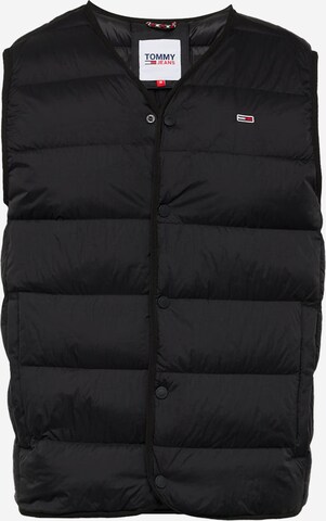 Gilet Tommy Jeans en noir : devant