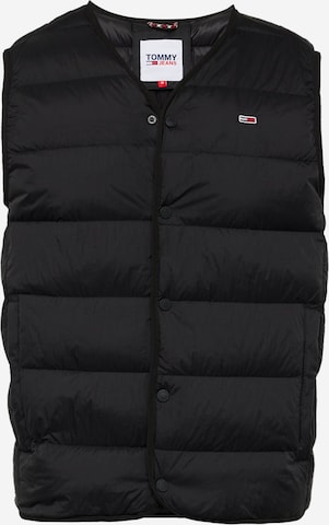 Gilet di Tommy Jeans in nero: frontale