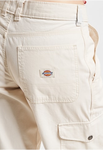 DICKIES - Regular Calças cargo em branco