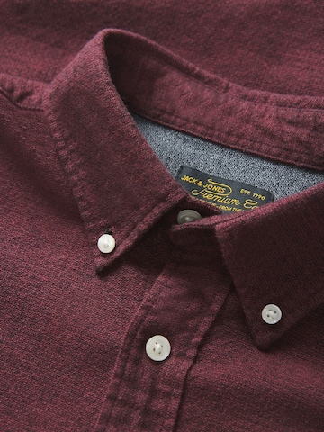 JACK & JONES Regular Fit Hemd in Rot