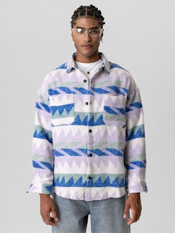 Regular fit Camicia 'Rodrigo' di Dandalo in lilla: frontale