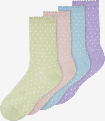 NAME IT Ponožky 'TIERRA' - zmiešané farby: predná strana