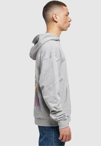 Urban Classics Sweatshirt 'Big Peace' in Grau