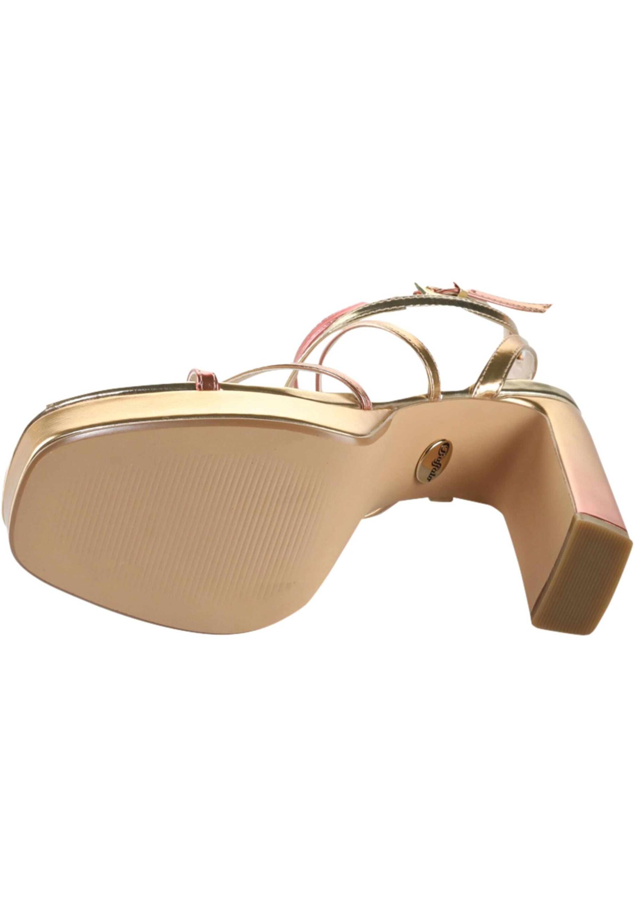 BUFFALO Sandalen met riem 'June MSS' in Goud