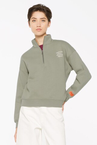 Harlem Soul Sweatshirt 'KAYLA' in Grün: Vorderseite