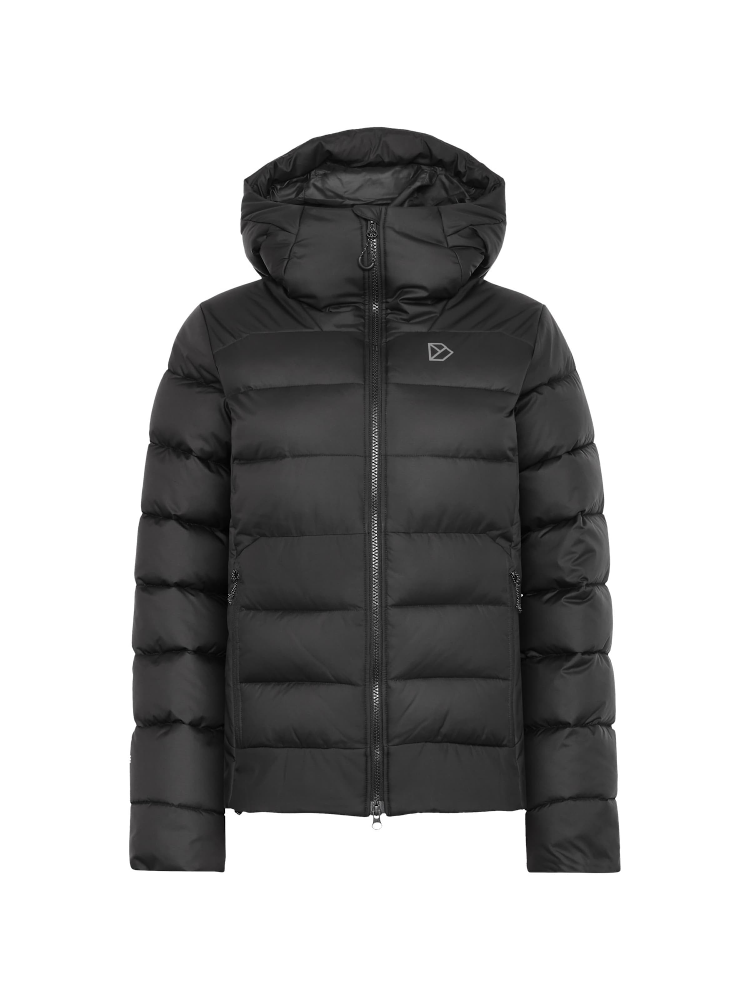 Didriksons Tussenjas 'Tejla' in Zwart: voorkant