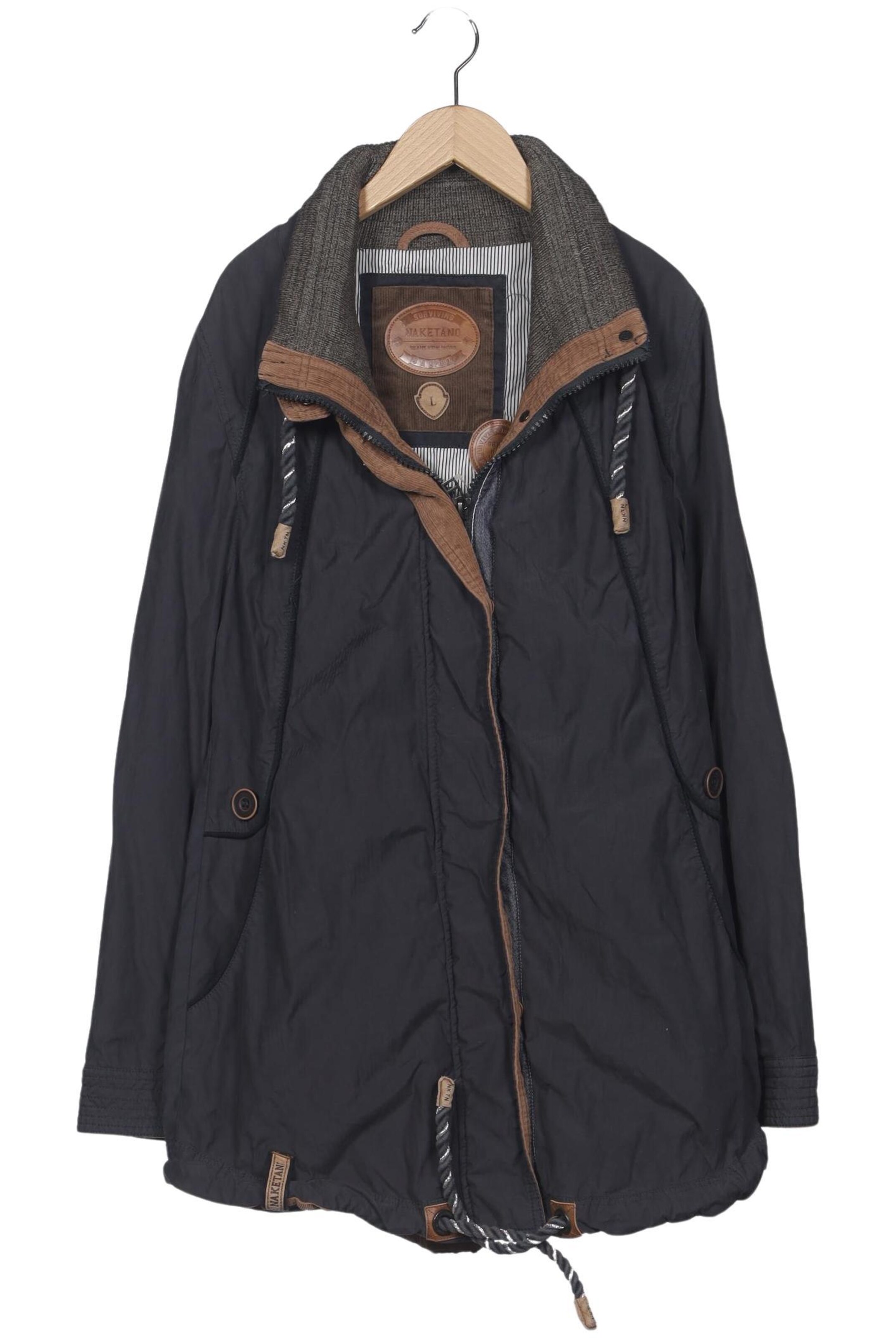 naketano Jacket & Coat in L in Blue: front