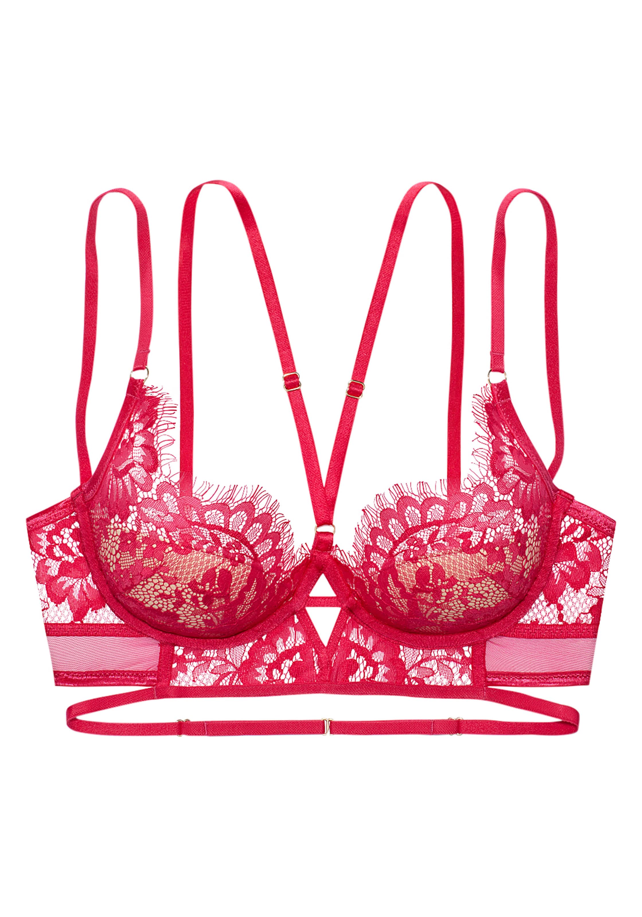 LASCANA Bra in Red: front