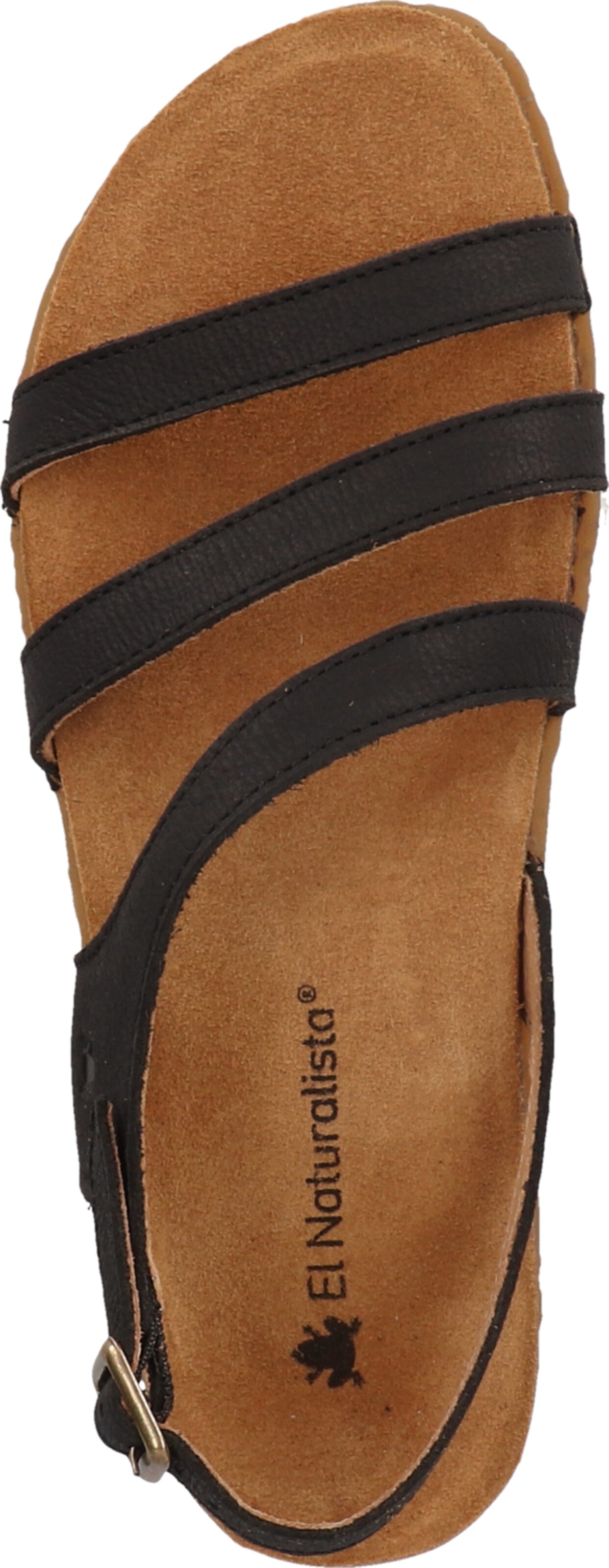 Sandales à lanières 'Panglao' EL NATURALISTA en noir