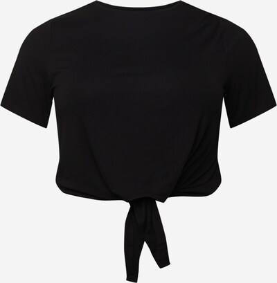 PIECES Curve T-shirt 'NEORA' en noir, Vue avec produit