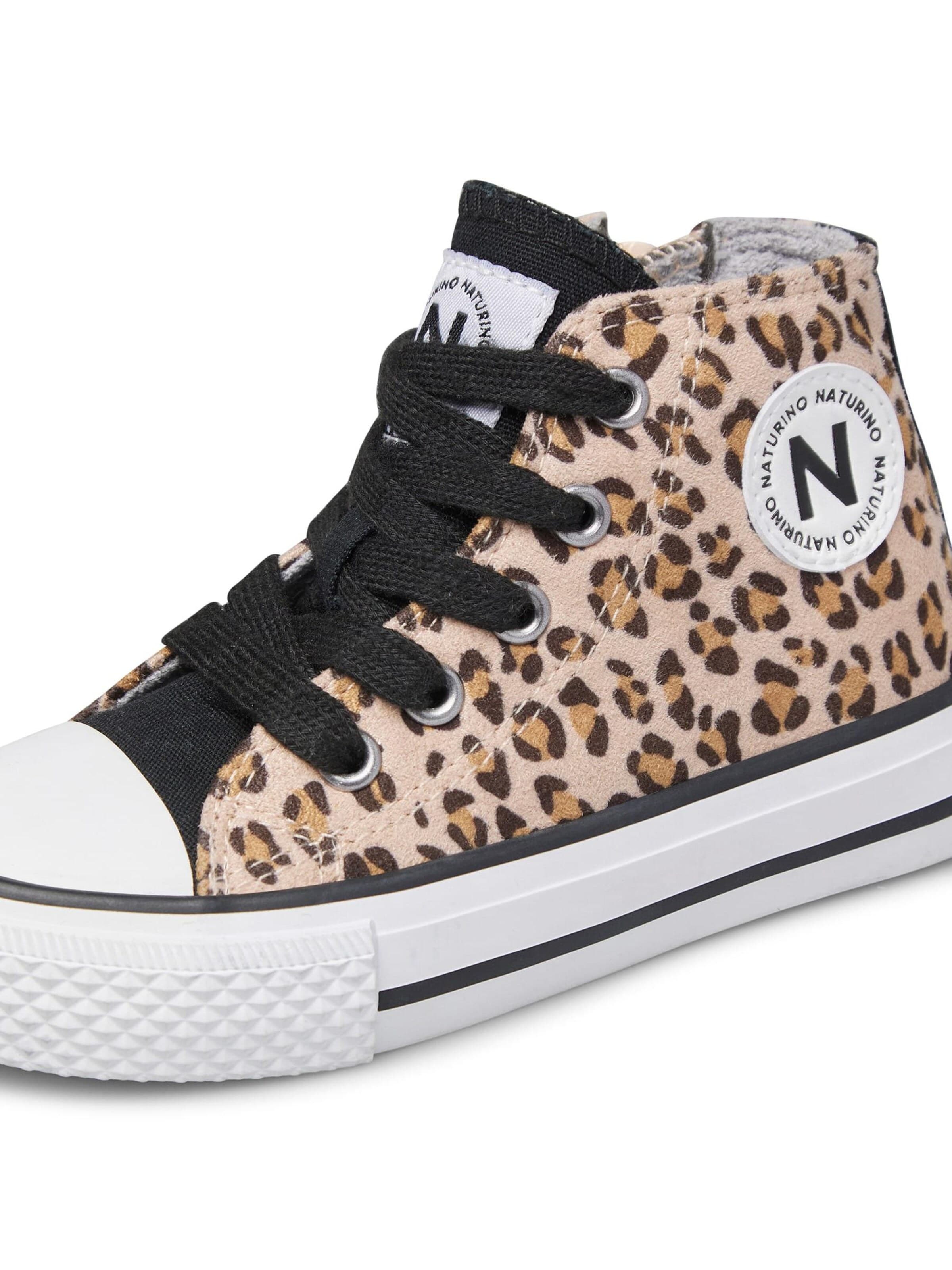 NATURINO Sneakers 'YLFAS.' in Beige: voorkant
