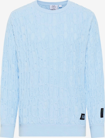 Carlo Colucci Sweater 'De Cardona' in Blue: front