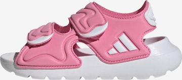 Chaussures ouvertes ADIDAS SPORTSWEAR en rose : devant