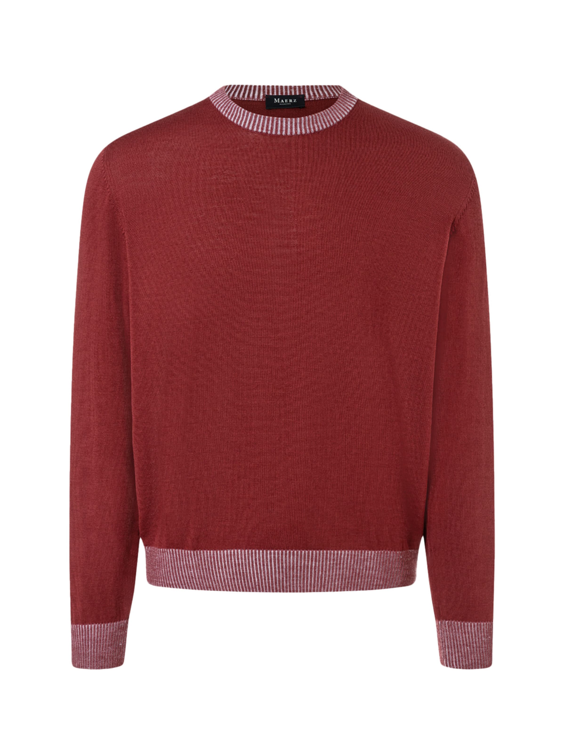 Pull-over MAERZ Muenchen en rouge : devant