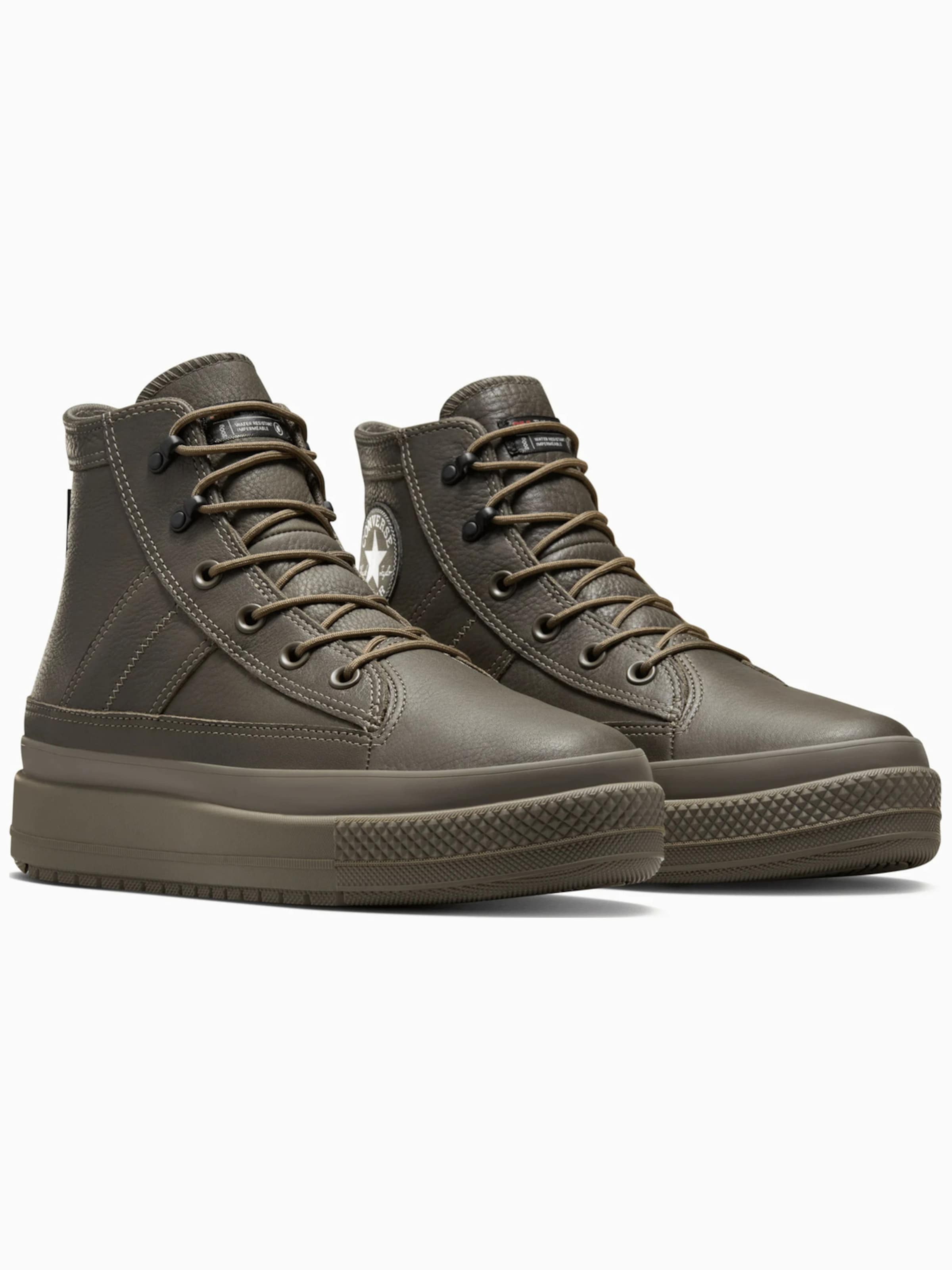 Sneaker alta 'Chuck Taylor All Star Equip Waterproof' di CONVERSE in marrone