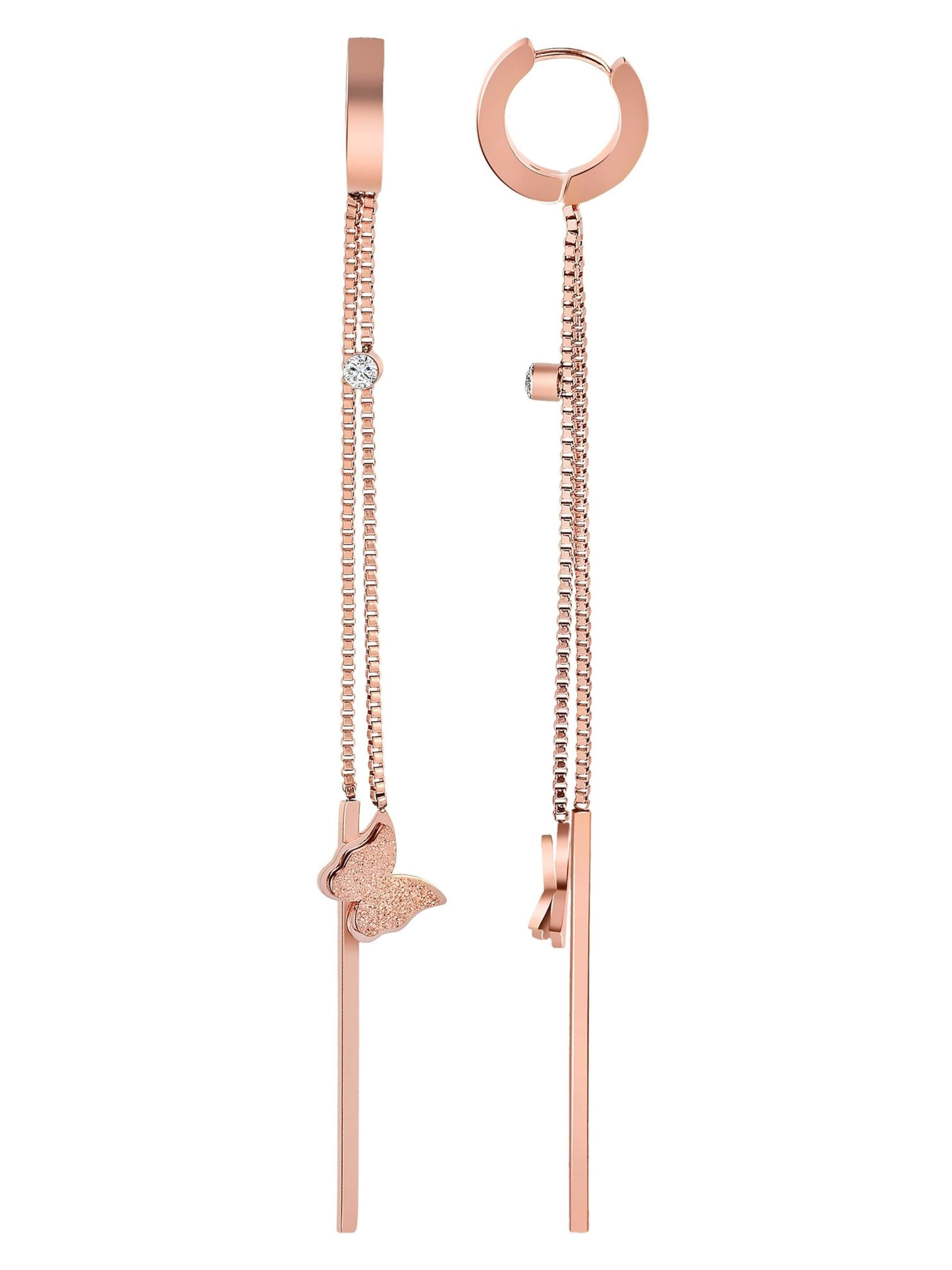 Akzent Earrings 'Elise, langlebig' in Gold