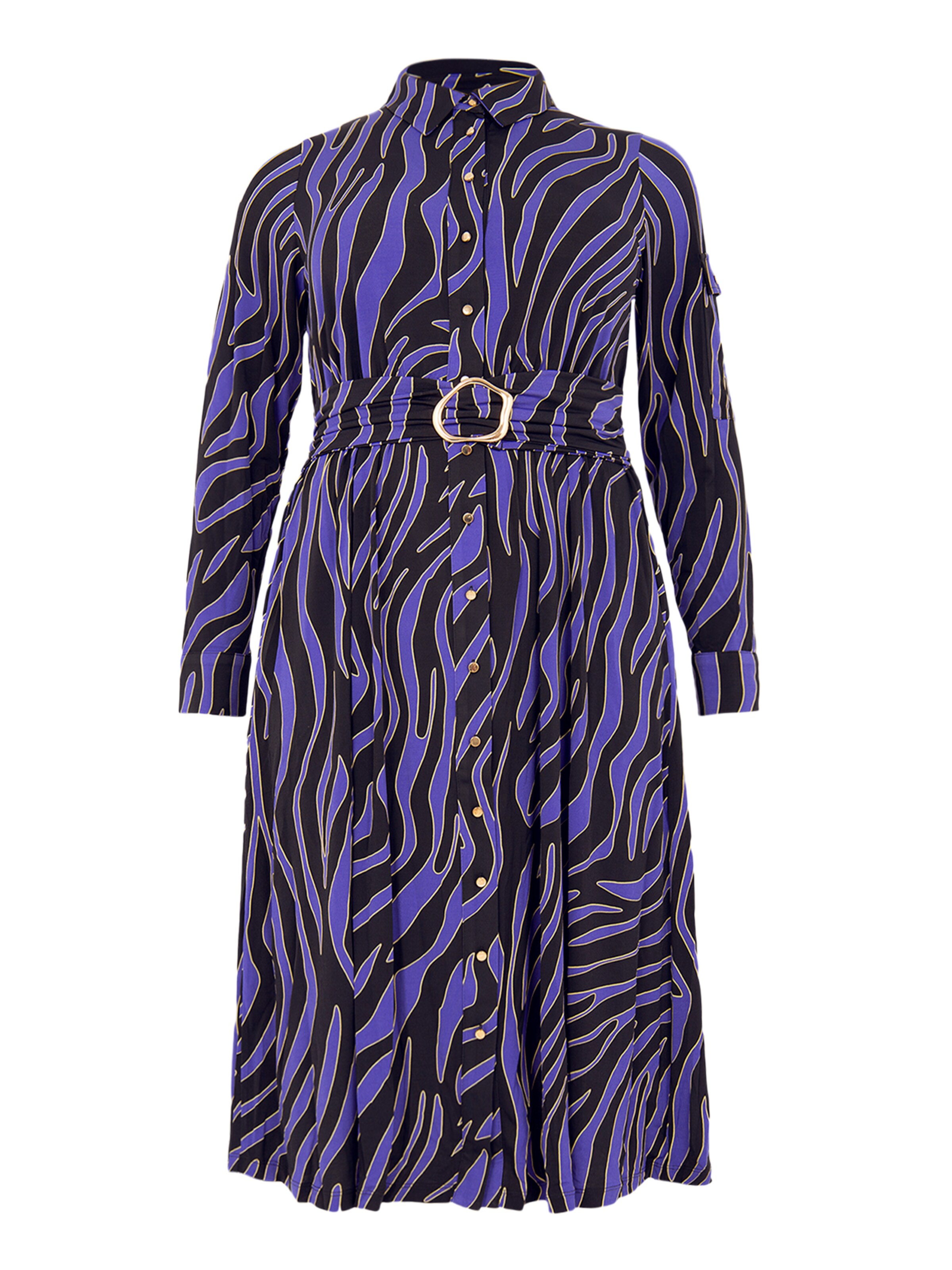 YOEK Jurk in Zwart: voorkant