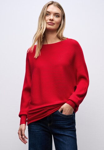 STREET ONE Sweater in Red: front