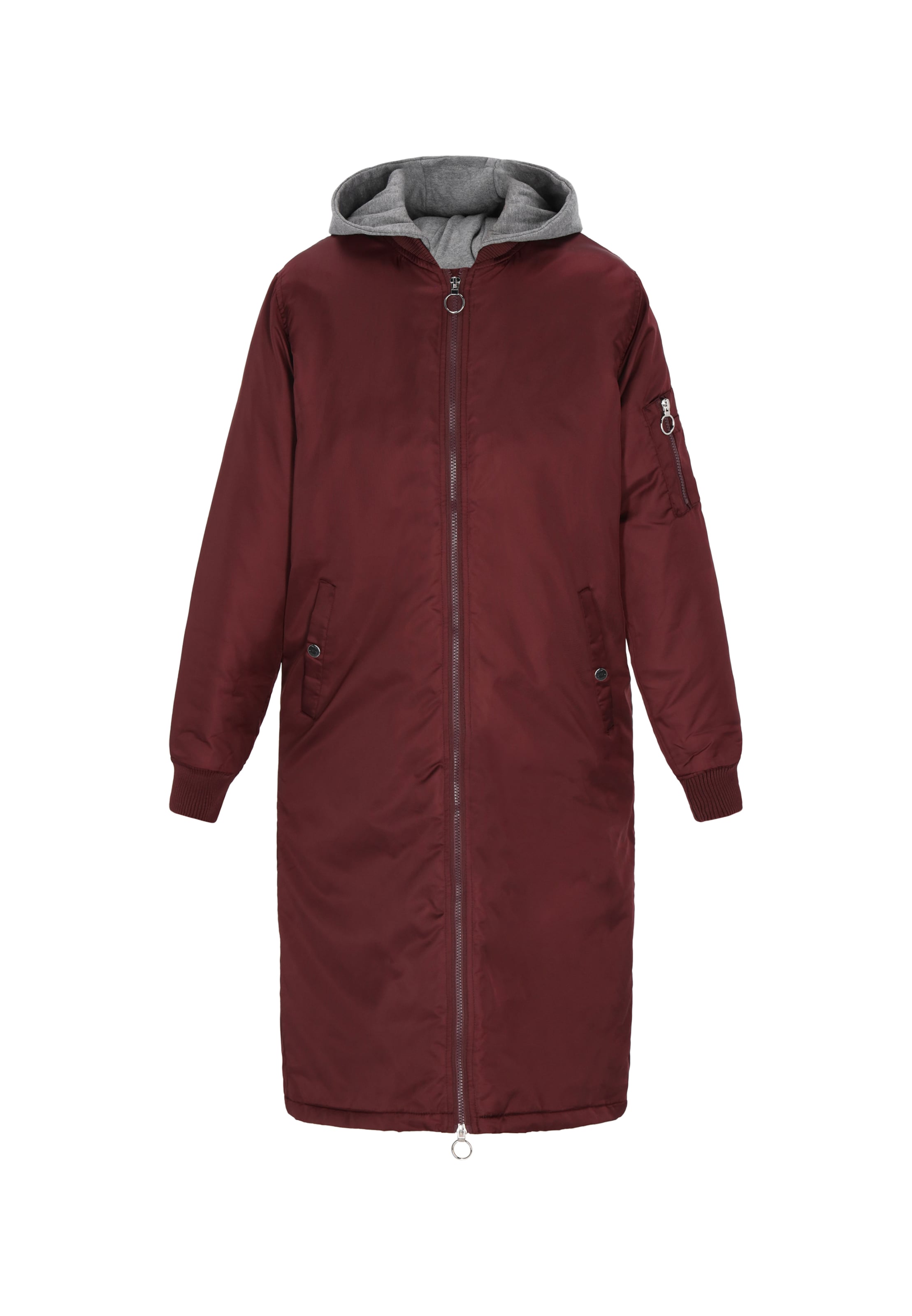 MYMO Mantel in Rot: Vorderseite