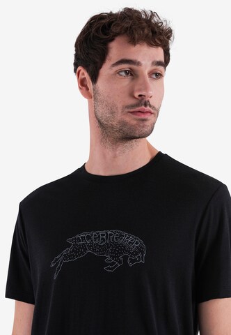 ICEBREAKER Funkční tričko '150 Tech Lite II' – černá