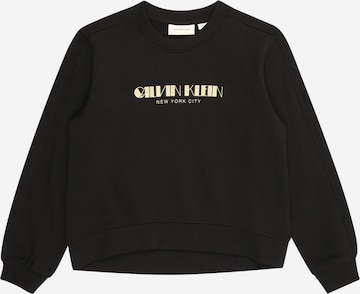 juoda Calvin Klein Jeans Megztinis be užsegimo: priekis