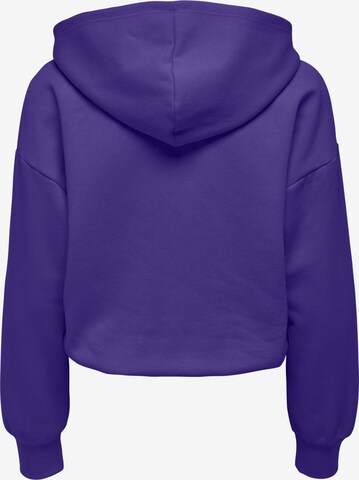 ONLY Sweatshirt 'Cooper' in Lila