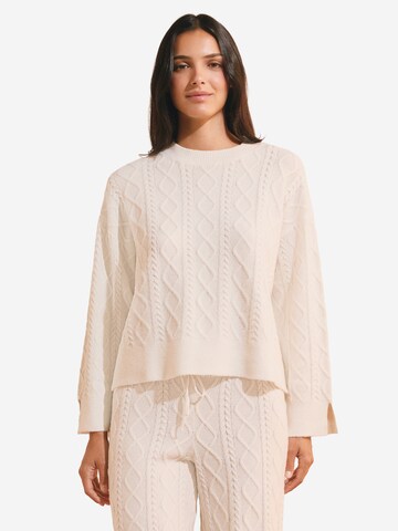 ETAM Schlafshirt 'Blanca' in Beige: Vorderseite