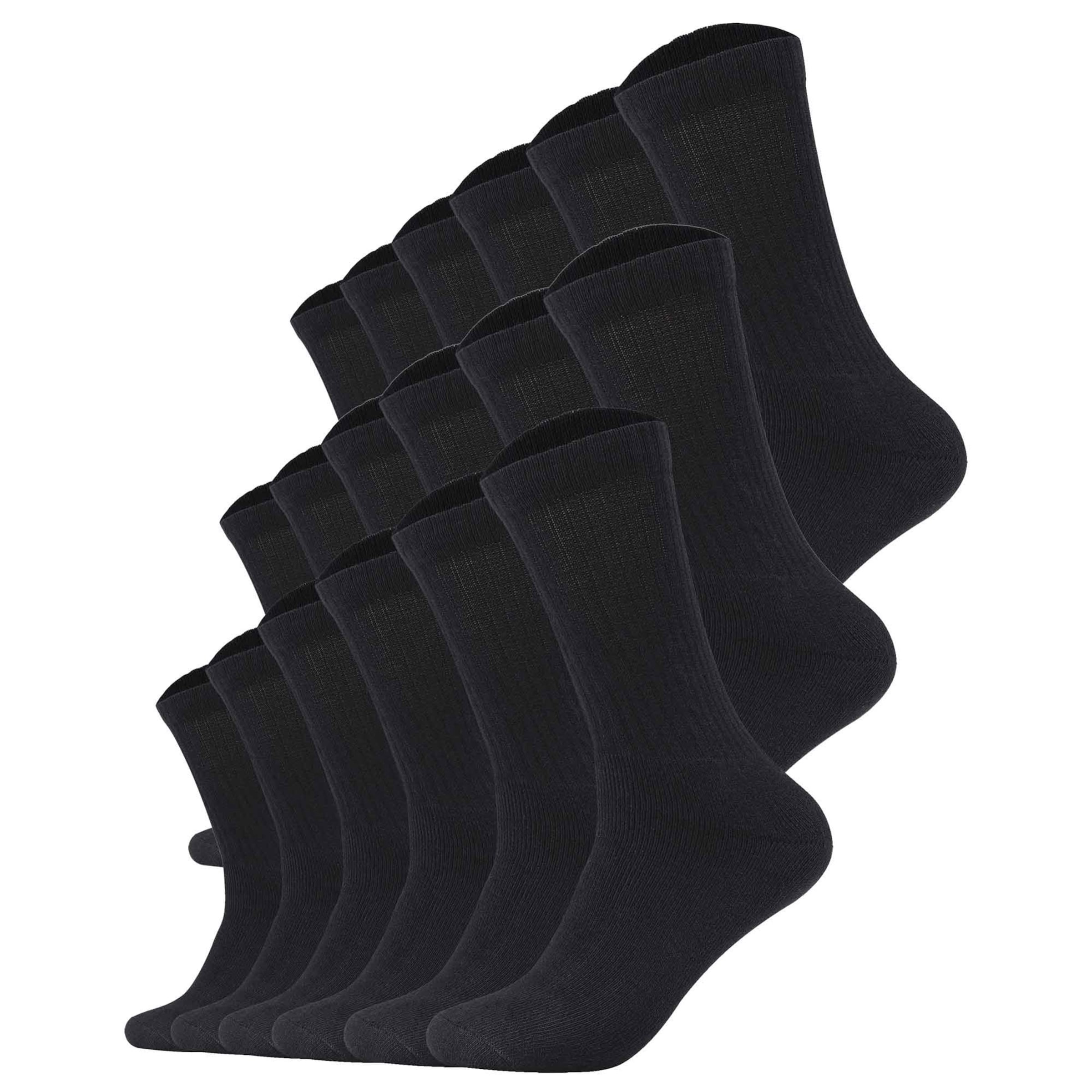 Calzino di s.Oliver in nero: frontale