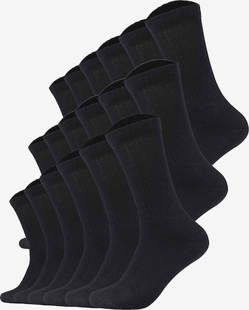 Calzino di s.Oliver in nero: frontale