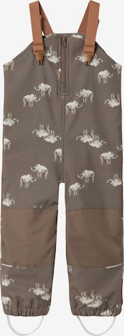 NAME IT regular Funktionsbukser 'Alfa08' i brun: forside