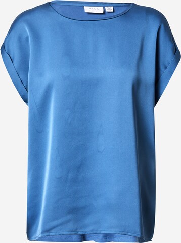 VILA قميص 'ELLETTE' بلون أزرق: الأمام