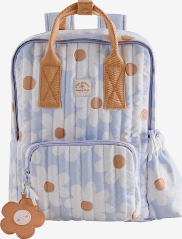 Next Backpack in Blue: front