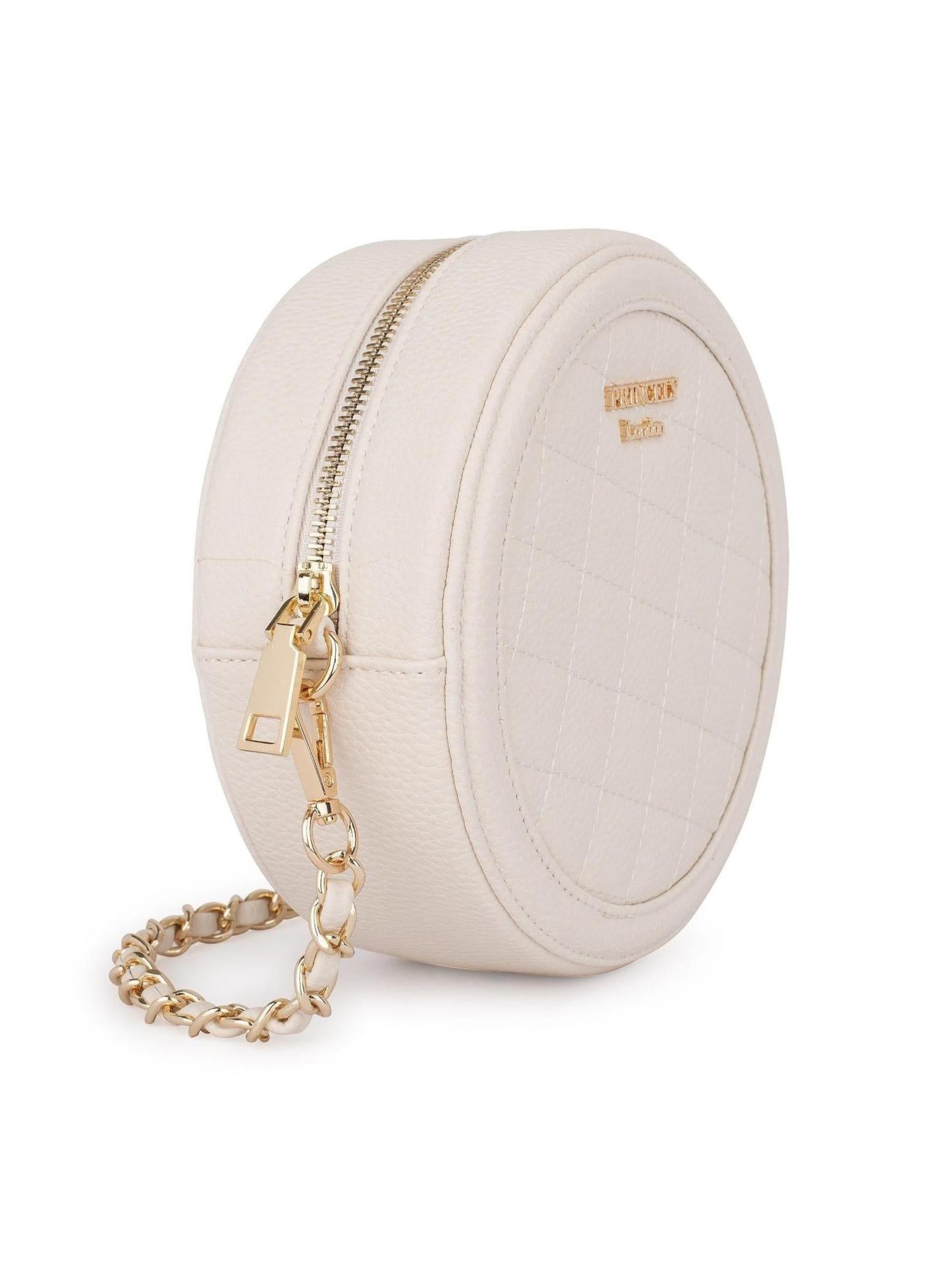 Sac bandoulière 'Polly' Princely London en blanc