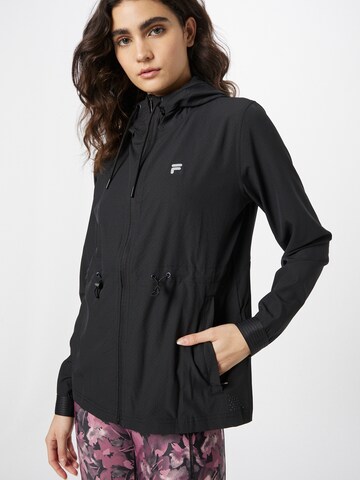 FILA Sports jacket 'RACINE' in Black