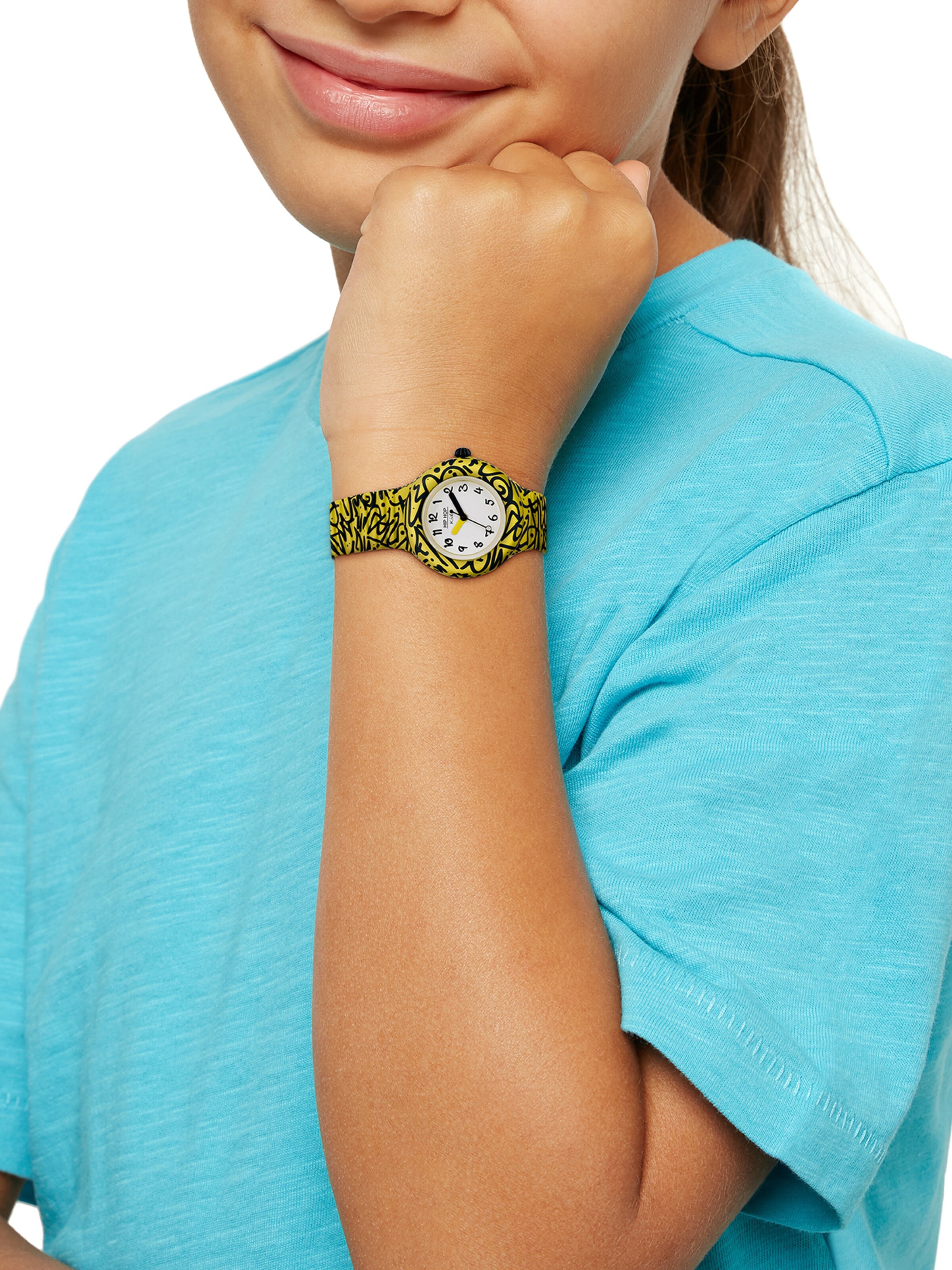 Orologio di Hip Hop in giallo