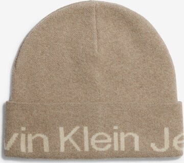 bēšs Calvin Klein Jeans Cepure: no priekšpuses