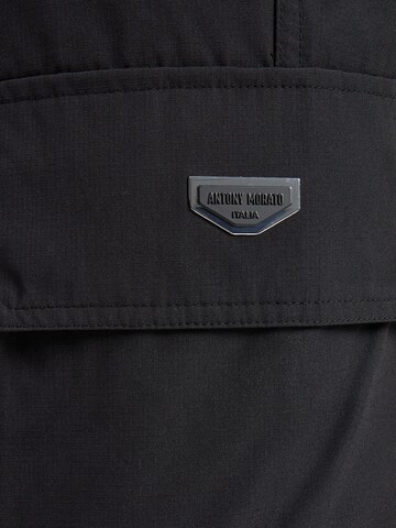 ANTONY MORATO Ozke Kargo hlače | črna barva