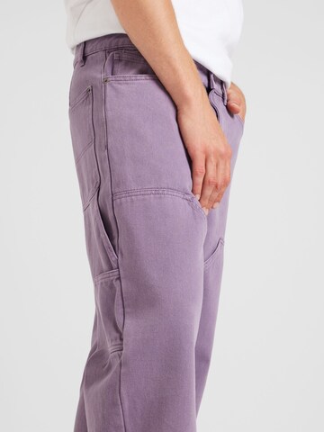 TOPMAN Loosefit Jeans i lila