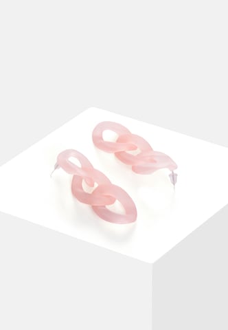 SOHI Earrings 'Ellery' in Pink