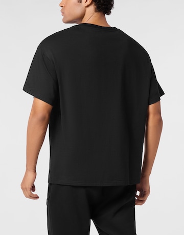 Plein Sport - Camiseta 'Scratch' en negro