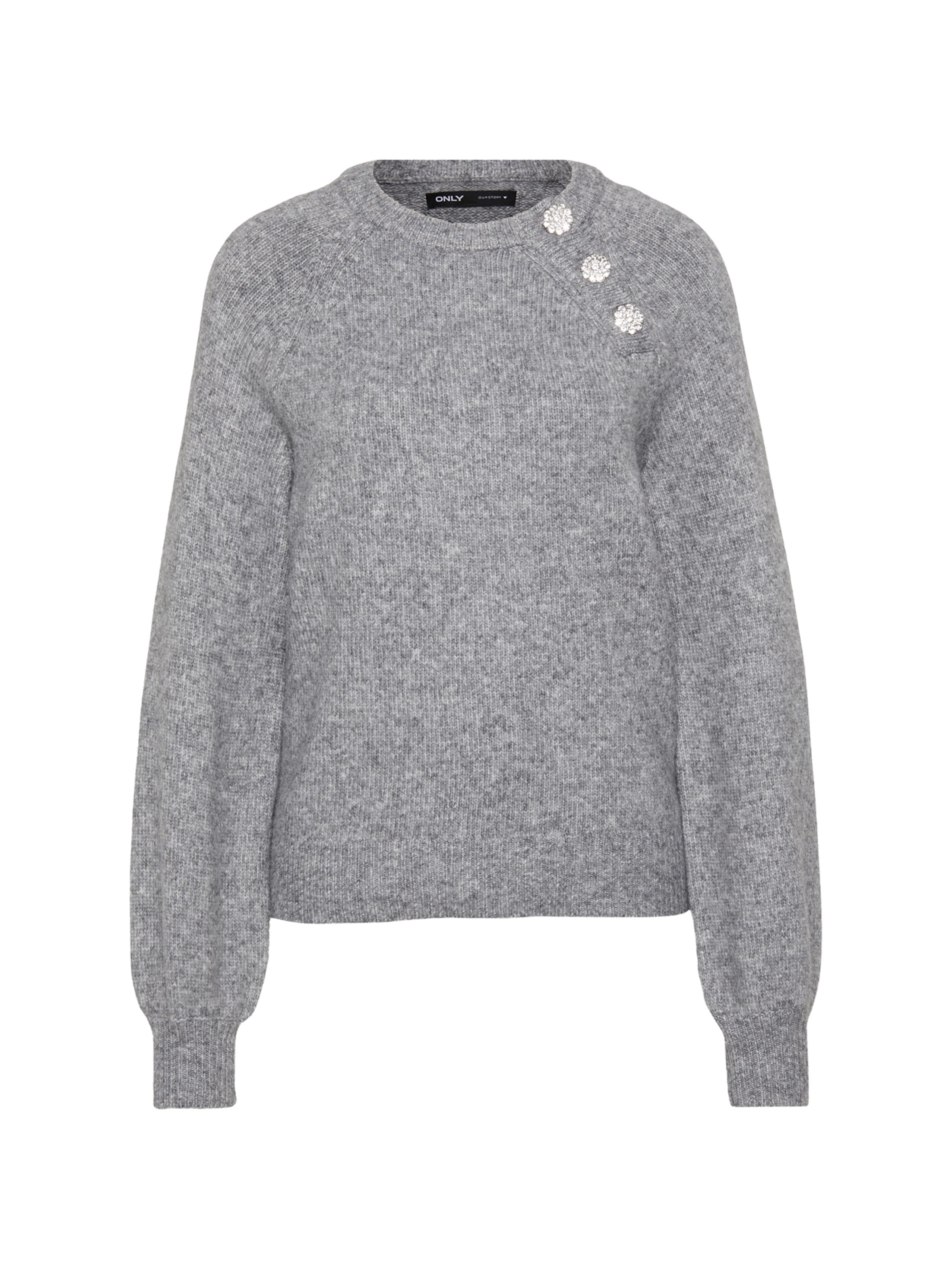 Only Tall Sweater 'ONLLAUREN' in Grey: front