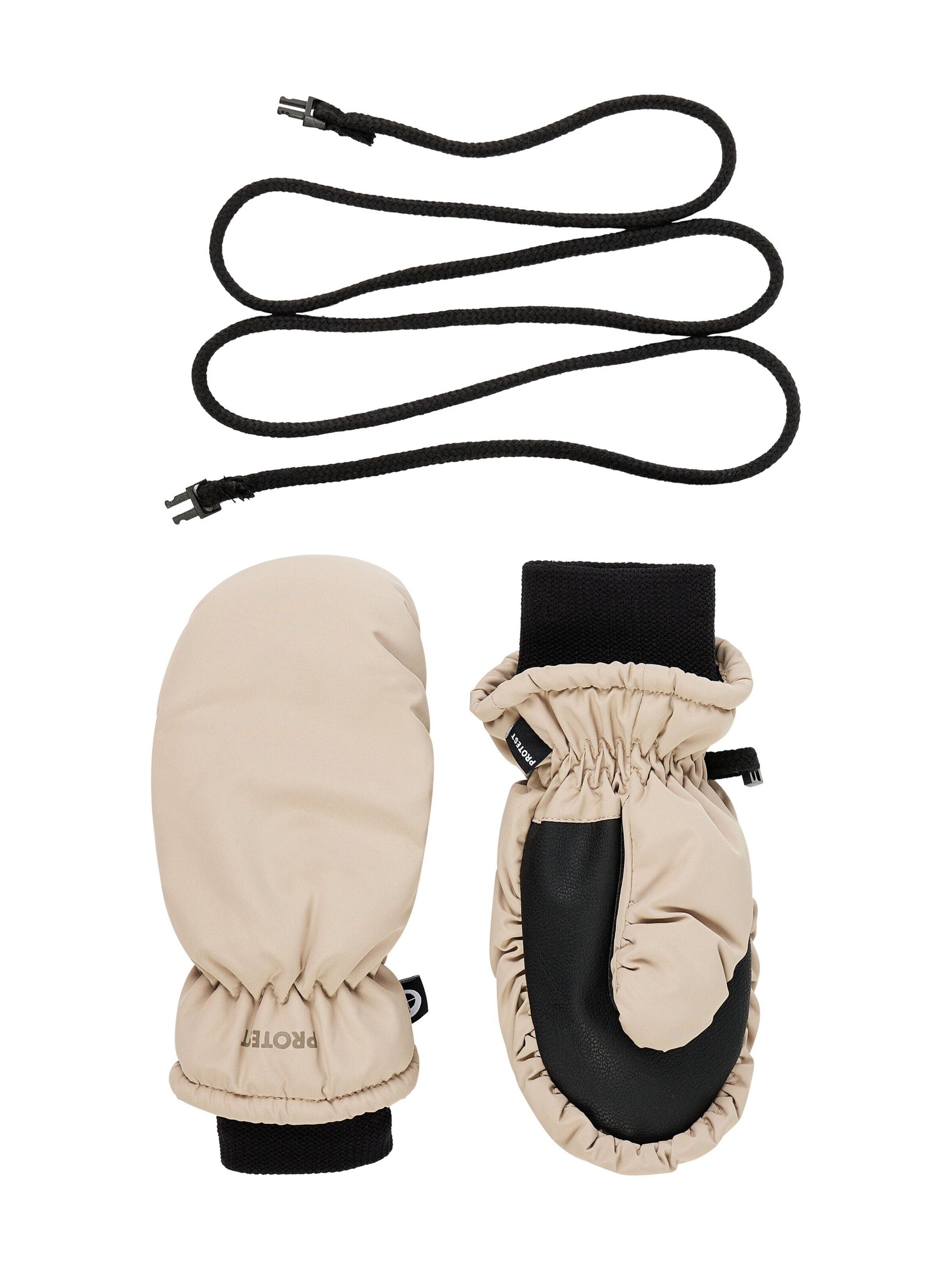 PROTEST Athletic Gloves 'PRTFrosty TD' in Brown: front