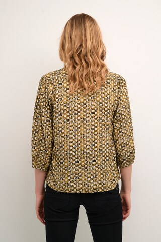 Cream Blouse 'Tiah' in Yellow